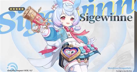 Genshin Impact Sigewinne release date countdown for all servers