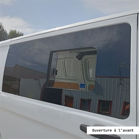 Baie vitrée coulissante avant droite pour Ford Transit Custom