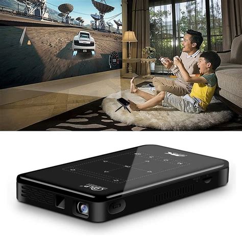 P Portable K Ultra Hd Dlp Mini Smart Projector With Infrared Remote