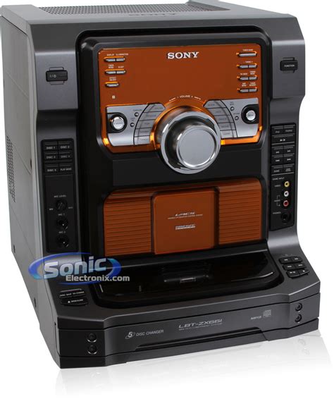 Sony Muteki Stereo System With Ipod Dock 560 Watts Lbt Zx66i About