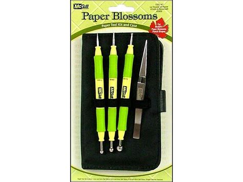 Mcgill Paper Blossoms Tool Kit And Case