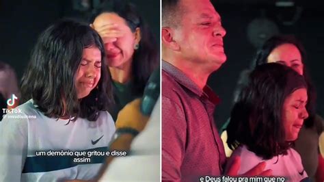 Vídeo viral mostra pais levando filha à igreja evangélica para cura gay internautas se