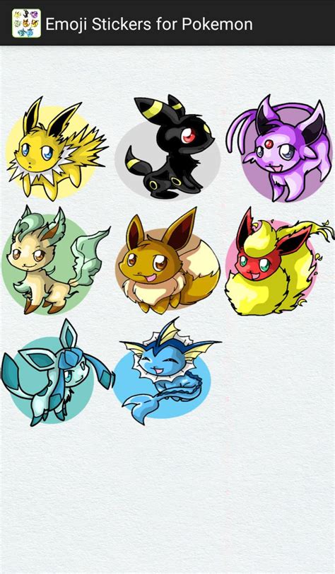 Emoji Stickers for Pokemon APK for Android Download