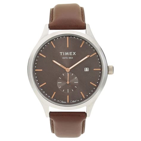 Buy Timex Analog Grey Dial Men S Watch Tw T Online