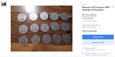 La Moneda De 25 Centavos Que Podés Vender Por Más De 25000 A Los Coleccionistas El Cronista