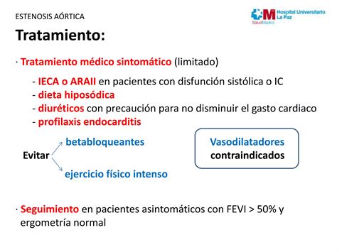 Diagnóstico Y Tratamiento De La Estenosis Aórtica Del Adulto Ppt