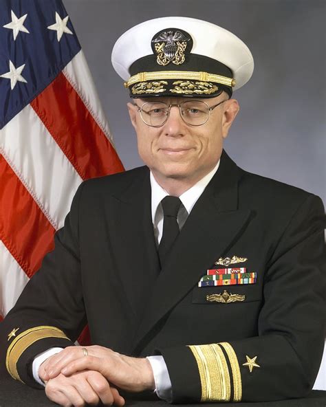 Portrait Us Navy Usn Rear Admiral Rdml Lower Half Paul E