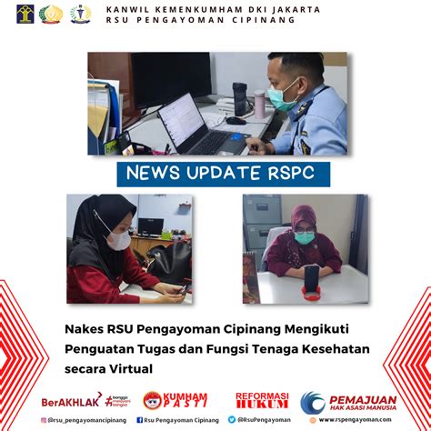 Nakes Rsu Pengayoman Cipinang Mengikuti Penguatan Tugas Dan Fungsi