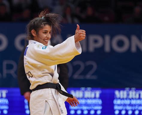 Shirine Boukli Double Championne D Europe De Judo Shoot Africa