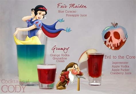 Try These 30 Best Disney Themed Party Cocktails For Grown Ups