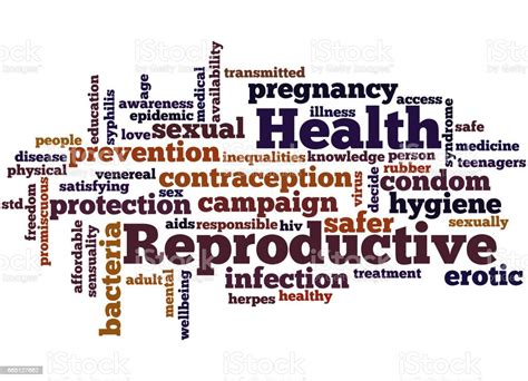 Reproductive Health Word Cloud Concept 7 Stock Illustration Download Image Now Adult Condom