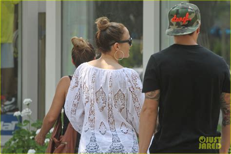 Jennifer Lopez Casper Smart Hamptons Weekend Trip Photo