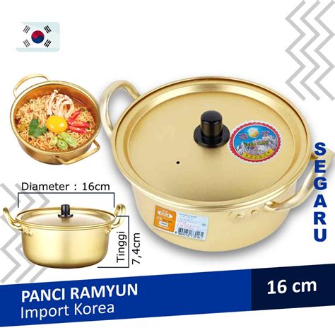 Jual Panci Ramyun Korea Korean Noodle Ramyeon Pot Asli Korea Shopee