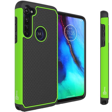 Coveron Motorola Moto G Stylus Case Hexaguard Series Hard Phone Cover