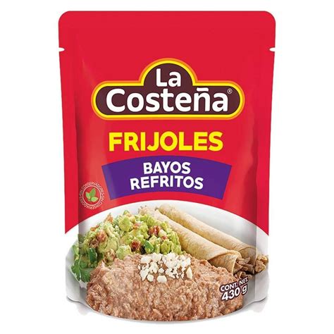 La Coste A Frijol Bayos Refritos Paquete G