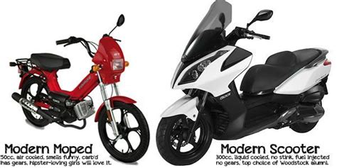 The History And Differences Between Scooters And Mopeds Youmotorcycle