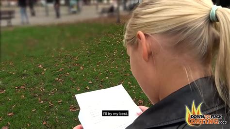 Blonde Slut Fucking Stranger On Blind Date XNXX
