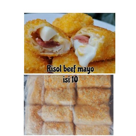 Jual Risol Beef Mayo Risoles Mayo Isi Frozen Risol Homemade