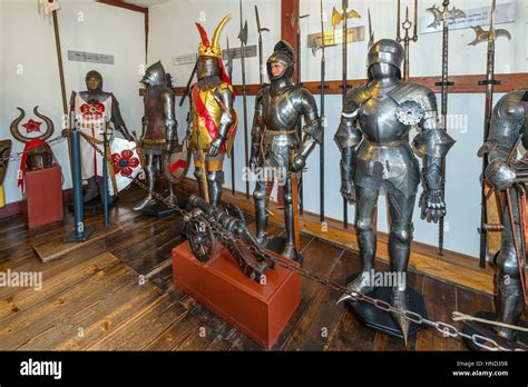 Castle interior armour hi-res stock photography and images - Alamy