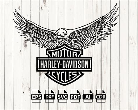 Home Décor Wall Hangings Wall Décor Harley Davidson svg Harley Davidson