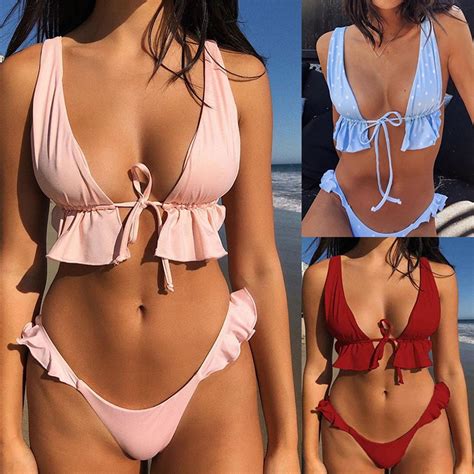 Traje De Ba O Bikini Traje De Ba O Para Mujeres Traje De Ba O Para