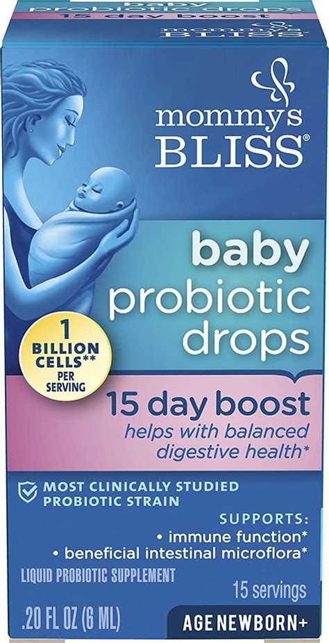 Mommy S Bliss Probiotic Drops For Newborns Day Boost Fl Oz