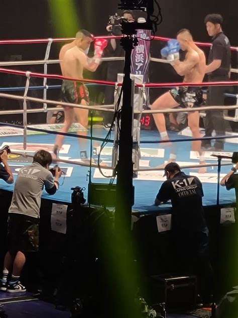 サーバル On Twitter 第5試合 K 1 World Gp初代ミドル級（75kg）王座決定トーナメント・一回戦4 3分3r