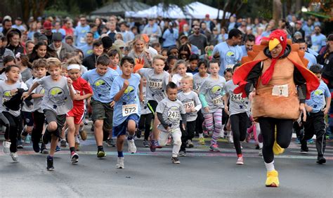 Turkey Trot Builds Thanksgiving Appetites Supports Charities In