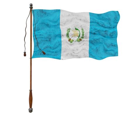 Bandeira Nacional Da Guatemala Fundo Bandeira Da Guatemala Foto