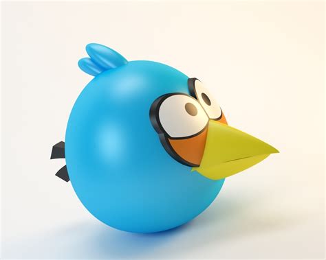 Angry Birds Pack 3d Model