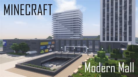 Modern Mall Full Interior Minecraft Map