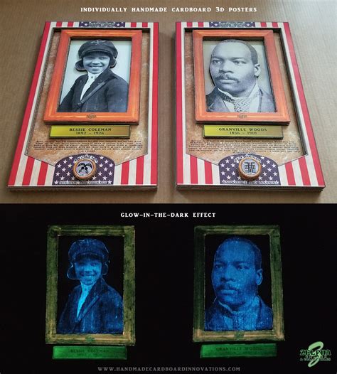 Black Artist Creates Stunning Handmade 3D Glow-in-the-dark Adinkra