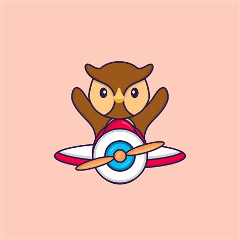 Animated Owl Flying