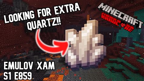 Looking For Extra Quartz Minecraft Hardcore Let S Play S1 E859 YouTube