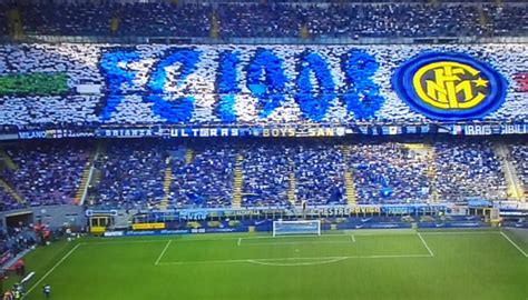 Coreografia Inter Juventus Lo Spettacolo Della Curva Nord FOTO