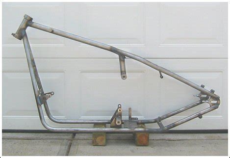 Rigid Frame For New Triumph Twin Motor The Jockey Journal Board