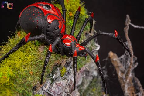 3d Printable Giant Dungeon Spider Huge Cave Arachnid Evil Crawler