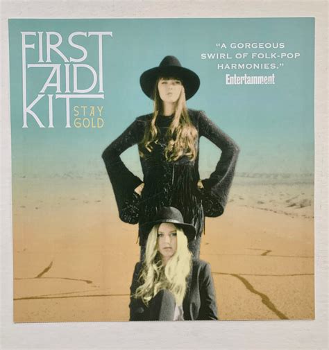 First Aid Kit Stay Gold Album Poster Flat 12 X 12 Etsy