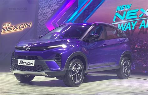 Nexon Facelift Revealed Autocar India