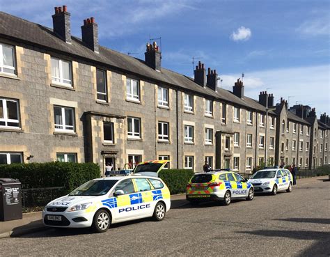 Four Police Cars Swoop On Aberdeen Address