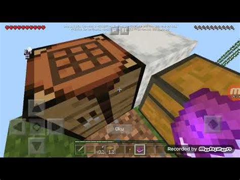 M Necraft Pocket Ed Ton Mega Skyblock Youtube