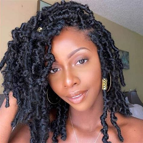 Butterfly Locs Crochet Hair 12 Inch Pre Looped India Ubuy