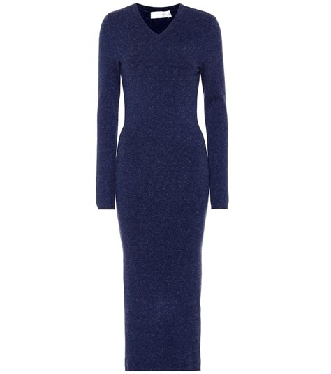 Victoria Beckham Wool Blend Midi Dress Meghan Markle Dress Like A Duchess