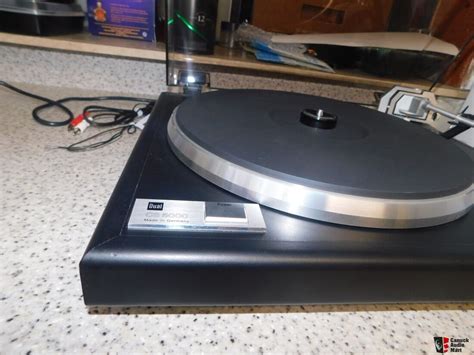 Dual CS 5000 3 Speed Semi Automatic Belt Drive Turntable In Excellent