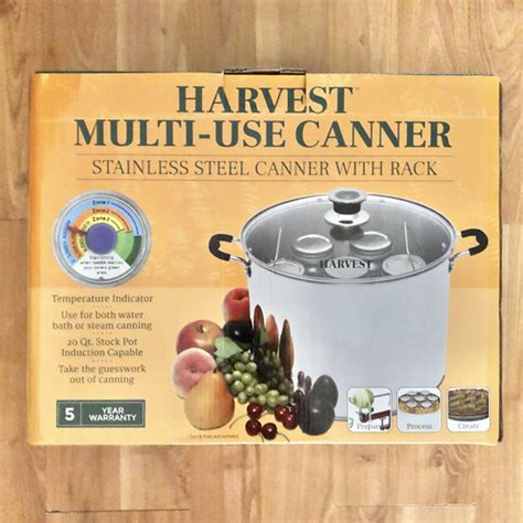 Stainless Steel Multi Use Canner Preserved