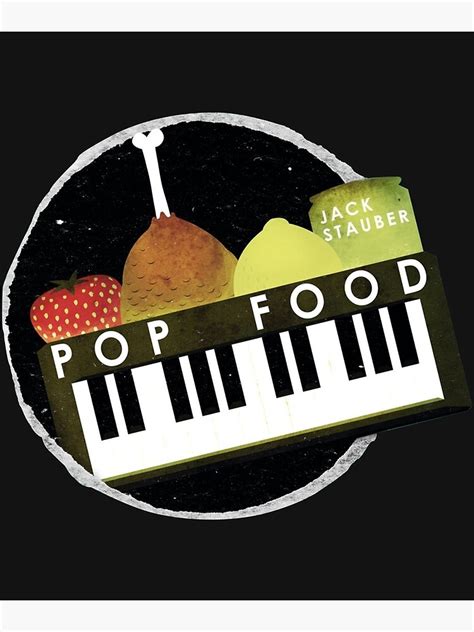 Jack Stauber Merch Pop Food Poster For Sale By Marinakern1 Redbubble