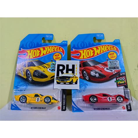 Hot Wheels Ford Gt Mkiv Shopee Malaysia