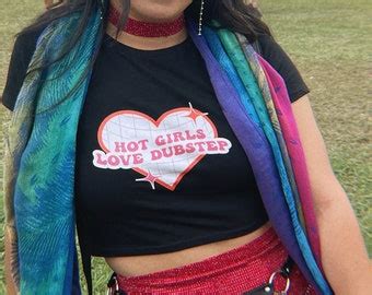 Hot Girls Love Techno Holographic Sticker Techno Sticker Techno Lover