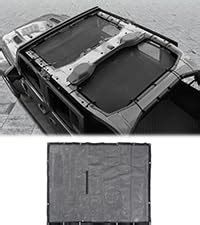 Amazon Voodonala For Jeep JL Sunshade Mesh Sun Shade Bikini Top