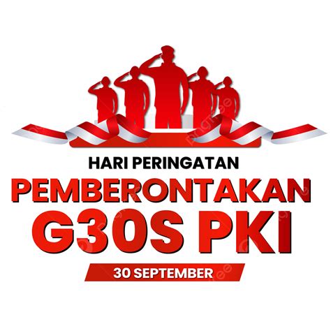 September Vector Hd Images Hari Peringatan Pemberontakan G30s Pki 30